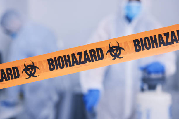 Professional Drug Lab Cleanup technician working in Johnson City, NY